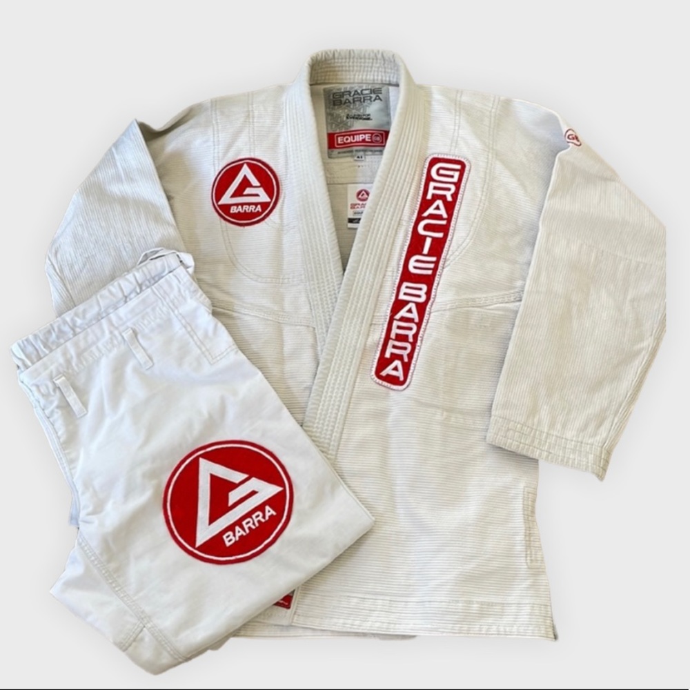 Gracie Barra Altheta Gi A1 W White Belt - Worn once
